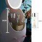 Portable LED Mirror USB Charging Makeup Dustproof Waterproof Storage Box Drawer
