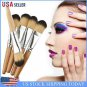 5pcs Makeup Cosmetic Blush Brush Eyebrow Foundation Powder Brushes Wood