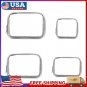 4pcs/Set Transparent PVC Cosmetic Bag Waterproof Travel Makeup Zipper Pouch