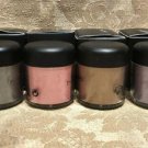 Unbranded  SILVER, PINK, BROWN, PURPLE  LOOSE PIGMENT EYESHADOW SET OF 4 #(9)