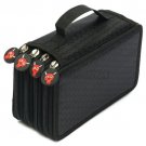 4 Layers 75 Pen Pencil Case Bag Pouch Organizer Large Capacity Storage Holder A