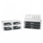 Large Capacity Acrylic Cosmetics Storage Rack With 7 Drawers Transparent BR