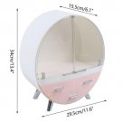 Pink Drawer Makeup Storage Box Bathroom Brush Lipstick Holder Desktop Holder