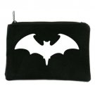 Vampire Bat Cosmetic Makeup Bag Pouch Goth Punk Emo Horror Halloween Alternative
