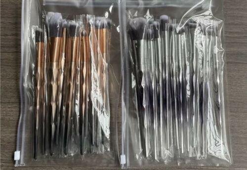 Luxury Silver Gradient 20pc. Diamond Brush Set