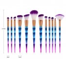 12pcs Loose Powder Foundation Blending Blush Eye Shadow Makeup Brushes Set