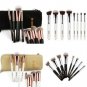 8PCS Makeup Brushes With Bag Kit Professional Blending Cosmetic Tool Set
