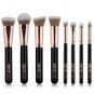 8PCS Makeup Brushes With Bag Kit Professional Blending Cosmetic Tool Set