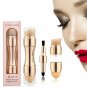 4 in 1 Makeup Brush Set Liquid Foundation Powder Blush Contour Stipple Blending