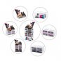 Large Clear Makeup Organizer Skin Care Cosmetic Container Cube with 12 Drawers