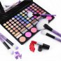 Makeup Brushes Sets Powder Busher Lip Brush +Luxury Bag Beauty Makeup PURPLE