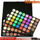 Pro Eyeshadow 120 Colors Shimmer Matte Eye Shadow Eyes Makeup Palette US STOCK