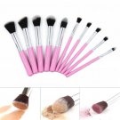 10Pcs Beauty Makeup Brush Kits Cosmetic Eyebrow Eyeliners Face Lip Pencil Brush