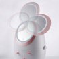 Portable USB Charging Makeup Dustproof Waterproof Storage Box Drawer LED Mirror