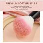 Makeup Brushes, 32pcs Professional Soft Synthetic Kabuki Cosmetic Eyebrow Shadow