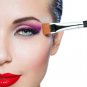 Single Wood Handle Eyebrow Flat Brush Eye Beauty Makeup Cosmetic Pens Tools S1