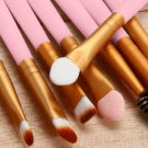 15pcs Eyeshadow Makup Brushes Tool Eye Powder Brush Set Pink Gold BEST