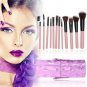 New 12Pcs Pro Brushes Makeup Comestic Tool with Holder FL