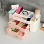 Makeup Storage Box Organizer Cosmetic Simple Desktop Drawer Case Brush