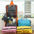Travel Organizer Toiletry Bag, Hanging Makeup Case Cosmetic Pouch US Free Ship