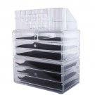 Makeup Jewelry Case Box Cosmetics Organizer 7 Drawer Display Storage