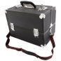 Large Aluminum Makeup Train Case Holder Jewelry Cosmetic Storage Box Lockable