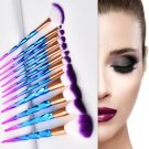 12pcs Loose Powder Foundation Blending Blush Eye Shadow Makeup Brushes Set S1