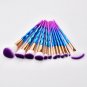 12pcs Loose Powder Foundation Blending Blush Eye Shadow Makeup Brushes Set S1