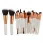 22pcs Makeup Brushes Kit Pro Eyeshadow Liner Lip Concealer Cosmetics Tool