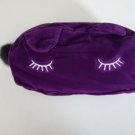 Makeup Plush Kawaii Cat Purple Organizer Bag Unbranded