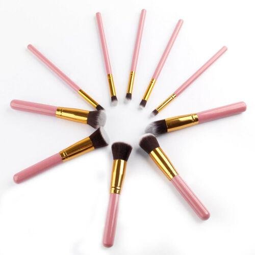 10x Makeup Brush Set Powder Foundation Eyebrow Blending Brush Hot Style 2019 US