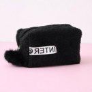 Plush Cosmetic Bag Storage Bag Multifunctiona