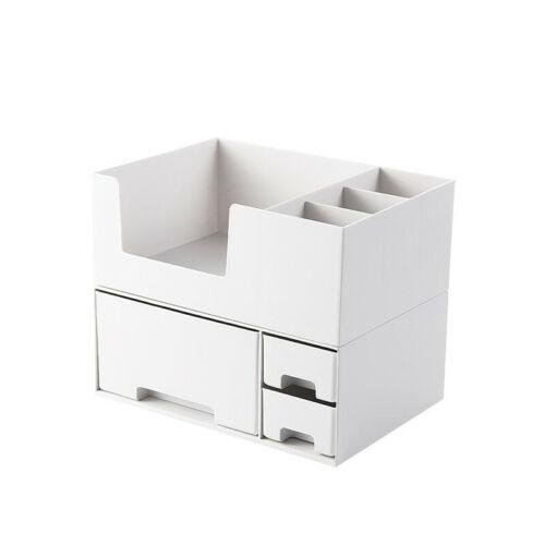Makeup Organizer Storage Dustproof Drawer Cosmetic for Jewelry & Cosmetics-Whit