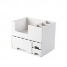 Makeup Organizer Storage Dustproof Drawer Cosmetic for Jewelry & Cosmetics-Whit