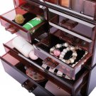 Cosmetic Organizer Rack with 8 Drawers Makeup Case Storage Jewelry Holder Box