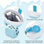 Cute Telescopic Pencil Case Standing Up Pen Holder Makeup Pouch Organizer Box