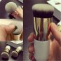 NEW 2 PCS Chubby Pier Foundation Brushes Face Blush Kabuki Makeup Makeup Tool US
