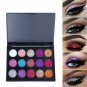 15 Colors Highlight Sequins Long Lasting Eyeshadow Palette Make Up GCOM