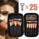 Professional Cosmetic Case Makeup Brush Organizer Makeup Artist Case with Belt S