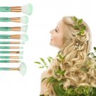 10pcs Cosmetic Mermaid Makeup Brush Powder Foundation Eyeshadow Blush Brush