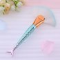 1pc Soft Gradient Makeup Fan Brush Powder Blush Foundation Cosmetic Tools FL
