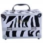 3 Layers Large Lockable Cosmetic Organizer Jewelry Makeup Box Case Stand Storage