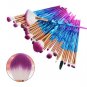 20pcs Makeup Brushes Set Cosmetic Eyebrow Blush Lip Brush Makeup Tools Kit