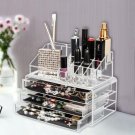 3 Drawers Makeup Beauty Cosmetics Jewelry Organizer Display Box Storage