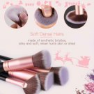 16 PCs Makeup Brush Set Premium Synthetic Foundation Brush Blending Face Powder