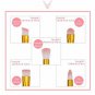 Makeup Brusher Sets Citicolor 10 PCS Flamingo Shape Design Tool with Cosmetic Ba