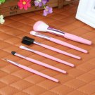 10Pcs New Cosmetic Makeup Brush Brushes Set Powder Eyeshadow Pink