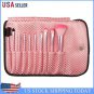 10Pcs New Cosmetic Makeup Brush Brushes Set Powder Eyeshadow Pink