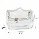 Clear Wash Makeup Bag Travel Cosmetic Transparent PVC Pouch Organizer Case Box