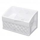 10inX6.5in Cosmetic Makeup Organizer Jewelry Drawer Storage Box Plastic Display